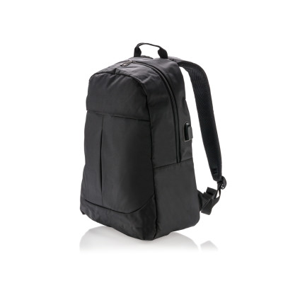 Power USB laptop backpack