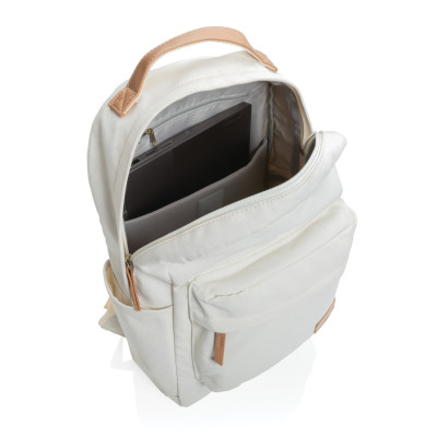 Impact AWARE™ 16 oz. recycled canvas backpack