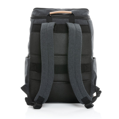 Impact AWARE™ 16 oz. recycled canvas 15" laptop backpack