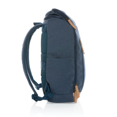 Impact AWARE™ 16 oz. recycled canvas 15" laptop backpack