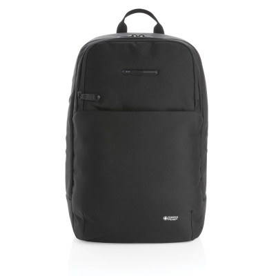 Swiss Peak laptop backpack with UV-C steriliser pocket