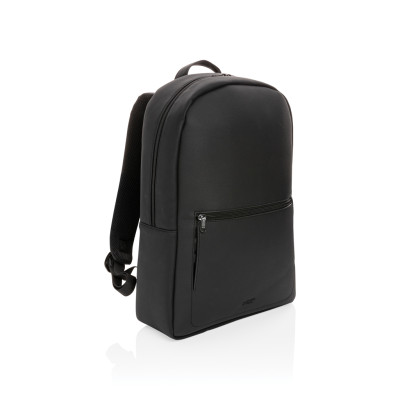 Swiss Peak deluxe PU laptop backpack PVC free