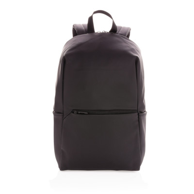 Smooth PU 15.6"laptop backpack