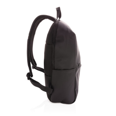 Smooth PU 15.6"laptop backpack