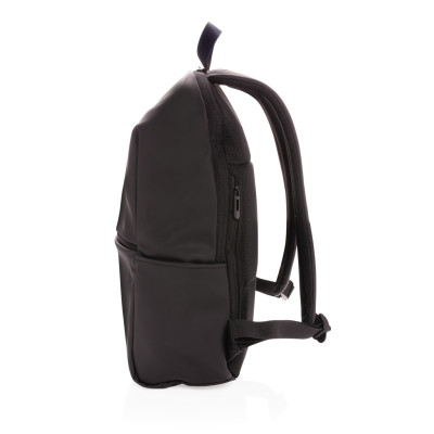 Smooth PU 15.6"laptop backpack