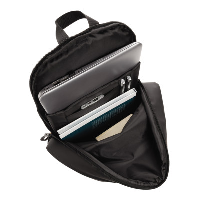 Smooth PU 15.6"laptop backpack