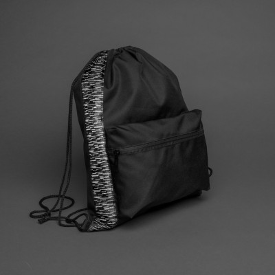 AWARE™ RPET Reflective drawstring backpack