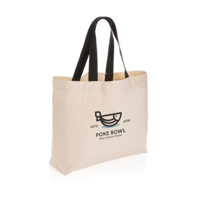 Impact Aware™ 240 gsm rcanvas large tote undyed