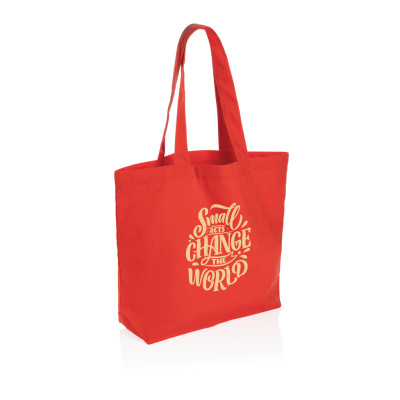 Impact Aware™ 240 gsm rcanvas shopper w/pocket