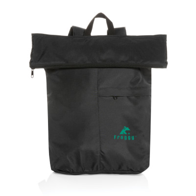 Dillon AWARE™ RPET lightweight foldable backpack