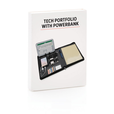 Technikos portfolio su įkrovikliu