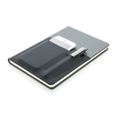 A5 Deluxe notebook with smart pockets