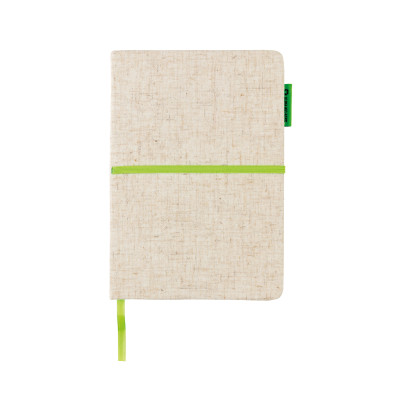 A5 jute notebook