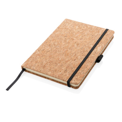 Cork hardcover notebook A5