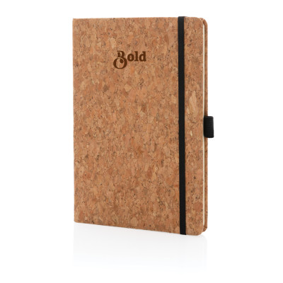 Cork hardcover notebook A5