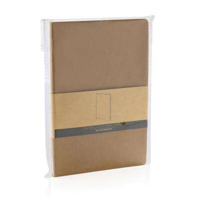 Salton A5 GRS certified recycled paper notebook