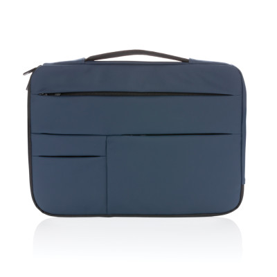 Smooth PU 15.6" laptop sleeve with handle