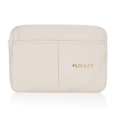 Laluka AWARE™ recycled cotton 15.6 inch laptop sleeve