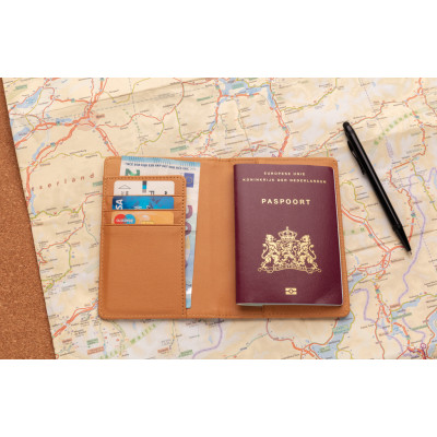 Cork secure RFID passport cover