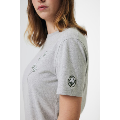 Iqoniq Manuel recycled cotton t-shirt undyed