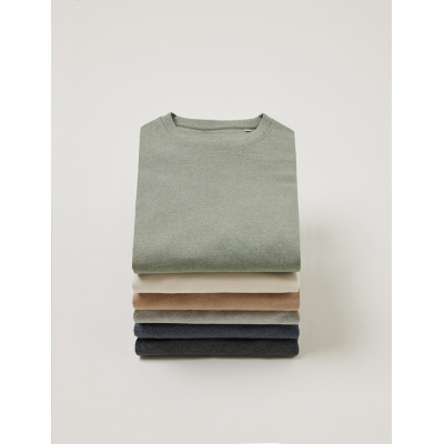 Iqoniq Manuel recycled cotton t-shirt undyed