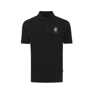 Iqoniq Yosemite recycled cotton pique polo