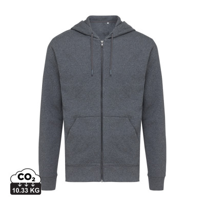 Iqoniq Abisko recycled cotton zip through hoodie