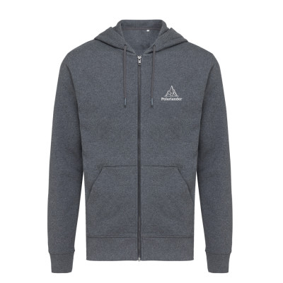 Iqoniq Abisko recycled cotton zip through hoodie