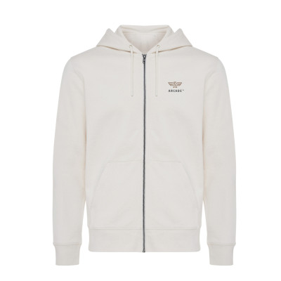 Iqoniq Abisko recycled cotton zip through hoodie