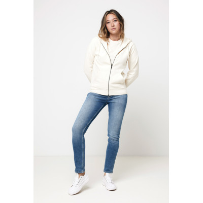 Iqoniq Abisko recycled cotton zip through hoodie