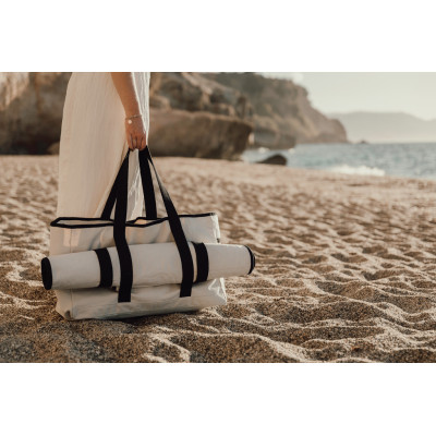 VINGA Volonne AWARE™ recycled canvas beach bag