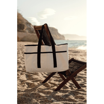 VINGA Volonne AWARE™ recycled canvas beach bag