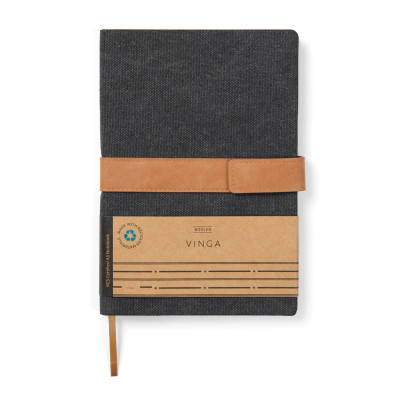 VINGA Bosler RCS recycled canvas notebook