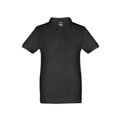 THC ADAM KIDS. Vaikiški unisex polo marškinėliai trumpomis rankovėmis iš 100% medvilnės pique)