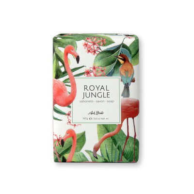  RYAL JUNGLE. Žaliuoju moliu praturtintas muilas (160g)