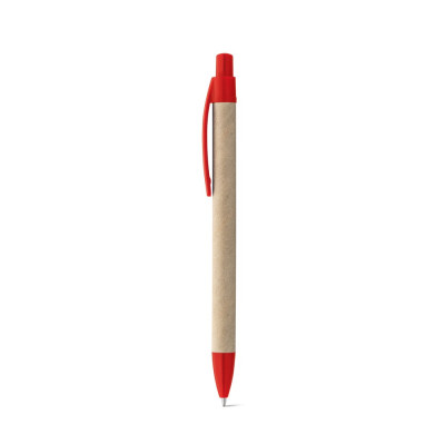 REMI. Kraft paper ball pen with clip