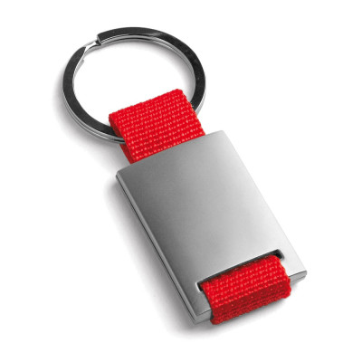 GRIPITCH. Metal and webbing keyring