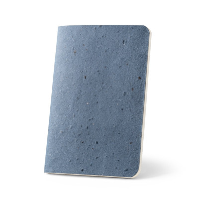 COFFEEPAD SOFT. A6 notepad with flexible cover made from coffee husk waste (66%)