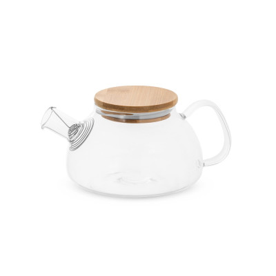 SNEAD. Borosilicate glass teapot with bamboo lid 750 mL