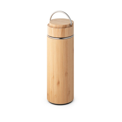 SOW. Bamboo and stainless steel thermos 440 mL