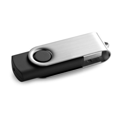 CLAUDIUS 32 GB. 32 GB USB atmintinė su metaliniu segtuku