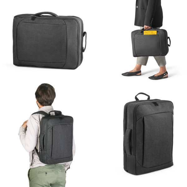 ALEXANDRIA. 15'6" 2 in 1 Laptop backpack in 600D