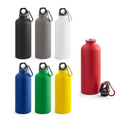 COLLINA. Aluminium bottle with carabiner 550 mL