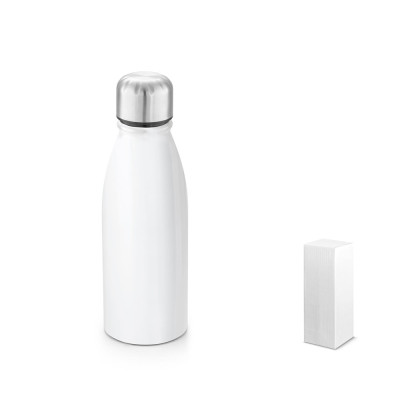 BILLY. Sublimation aluminium bottle and stainless steel cap 500 mL