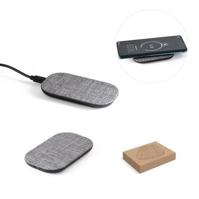 RENEWAL CHARGER. 100% rPET wireless charger