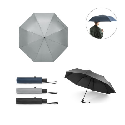 CIMONE. Telescopic umbrella in rPET with automatic opening