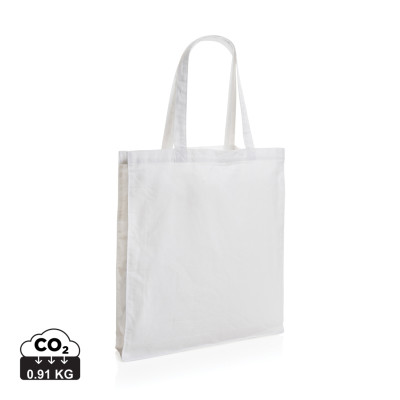 Impact AWARE™ Recycled cotton tote w/bottom 145g