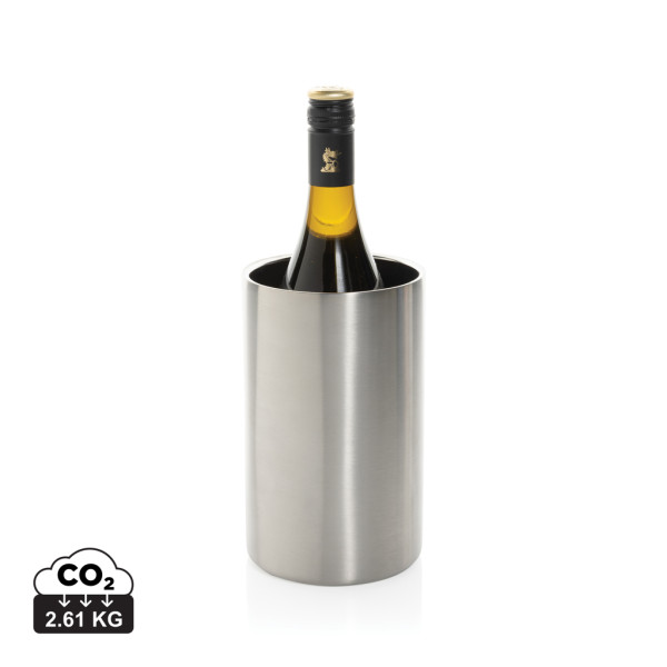 Vino RCS certified recycled stainless steel wine bucket