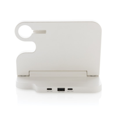 Joltz RCS recycled plastic dual 15W charger with iWatch slot