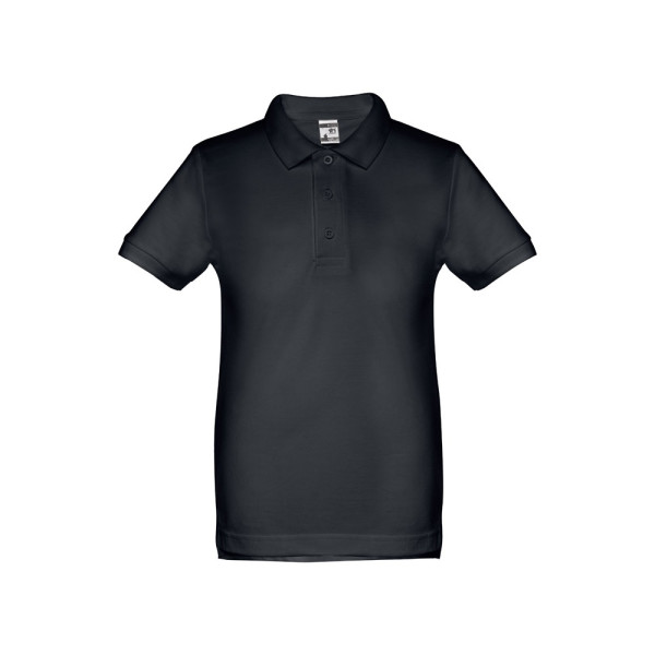 THC ADAM KIDS. Vaikiški unisex polo marškinėliai trumpomis rankovėmis iš 100% medvilnės pique)